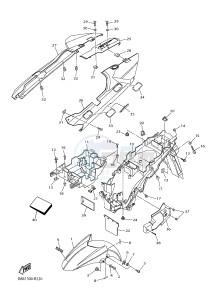 FJR1300A FJR1300-A FJR1300A ABS (B881) drawing FENDER