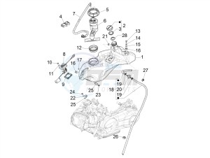 SPRINT 125 4T 3V IGET E2 ABS (APAC) drawing Fuel tank