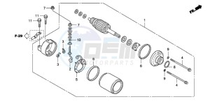 CBF1000A drawing STARTING MOTOR