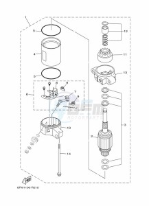 F25GWHL drawing STARTING-MOTOR