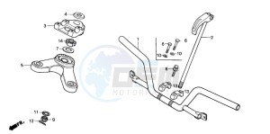 CT110 drawing HANDLE PIPE/TOP BRIDGE (1)