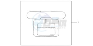 FJS400D9 ED / 2ED drawing TOP BOX INNER BAG