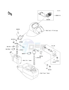 JT 1100 F [1100 STX D.I.] (F1-F2) [1100 STX D.I.] drawing METERS