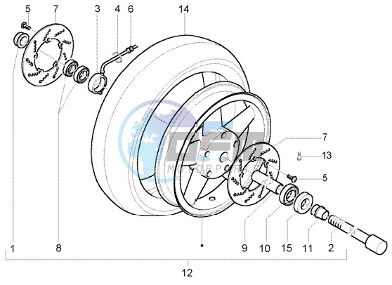 Front wheel