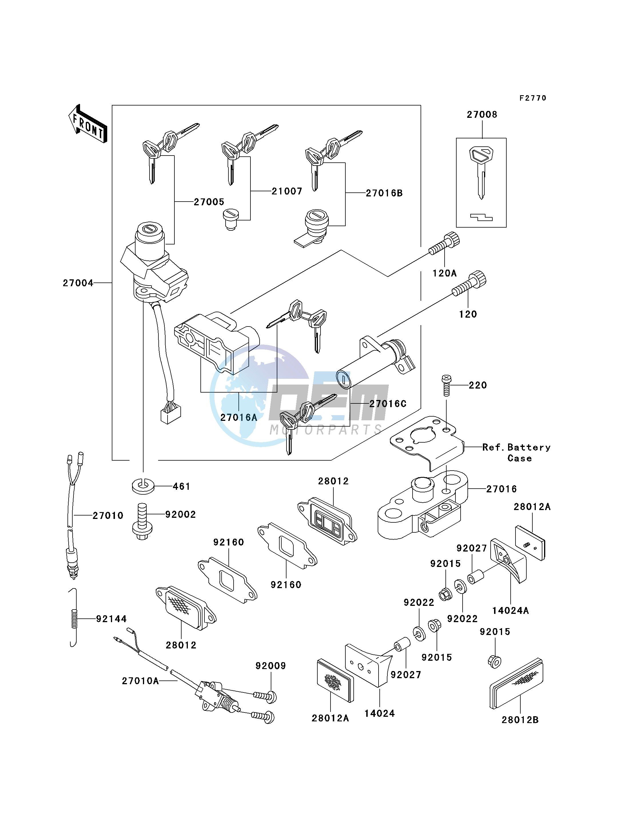 IGNITION SWITCH_LOCKS_REFLECTORS