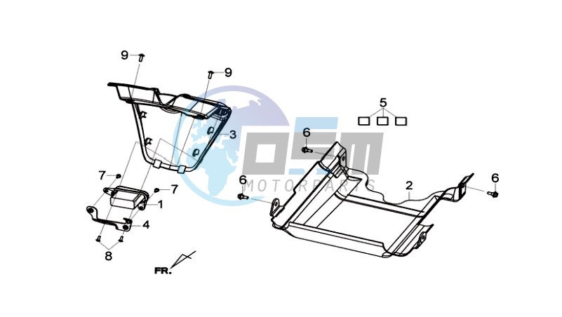 REAR FENDER / INNER SHIELD