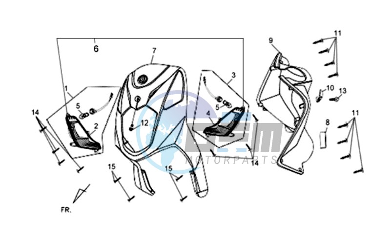 COWLING FRONT / COWLING INNER