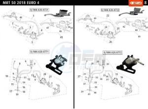 MRT-50-E4-SM-WHITE drawing BRAKES