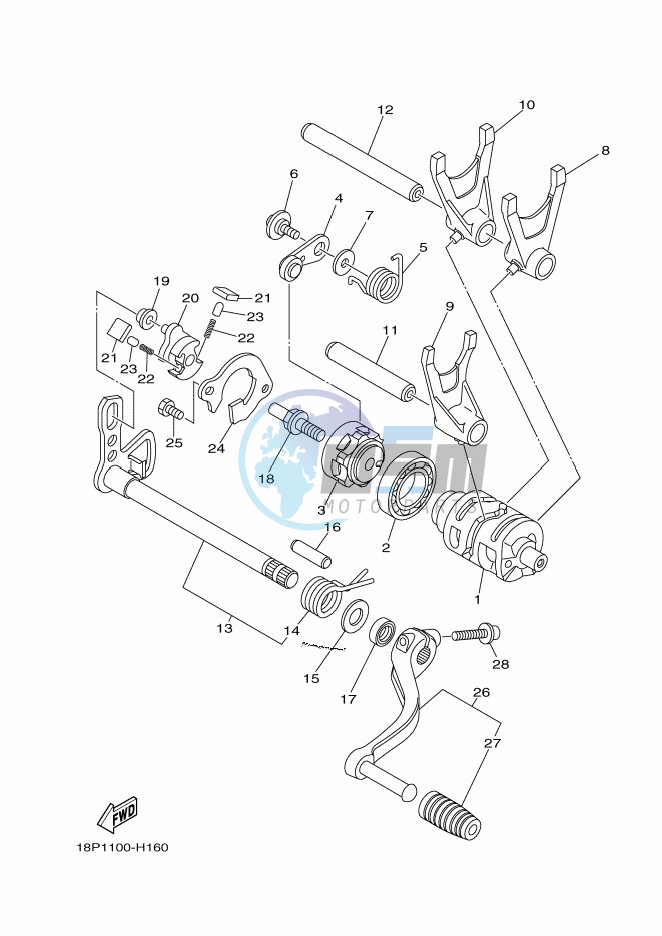 SHIFT CAM & FORK