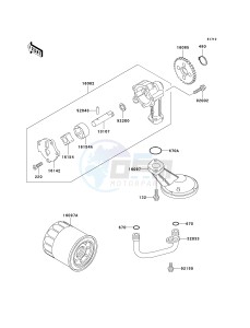 EN 500 C [VULCAN 500 LTD] (C10) C10 drawing OIL PUMP_OIL FILTER