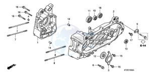 PES125R9 France - (F / CMF STC 2F) drawing CRANKCASE