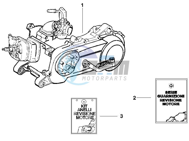 Engine, assembly