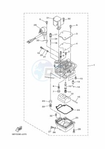 F15CES drawing CARBURETOR