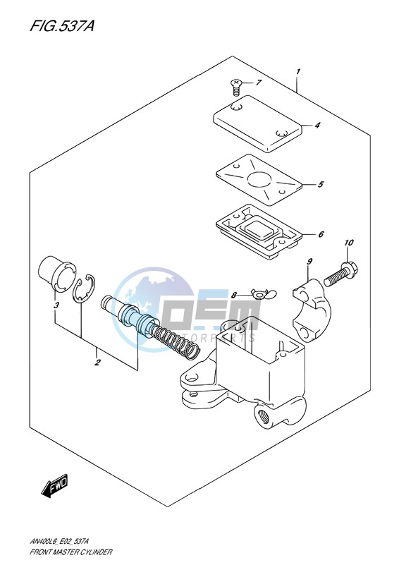 FRONT MASTER CYLINDER