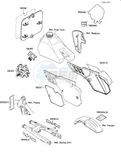 KX 80 L N [KX80] (L2-N3) [KX80] drawing LABELS