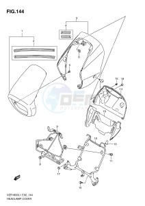 VZR1800 (E2) INTRUDER drawing HEADLAMP COVER (VZR1800ZUFL1 E19)