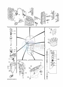 F250GETX drawing MAINTENANCE-PARTS