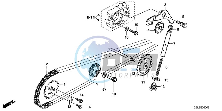 CAM CHAIN/ TENSIONER