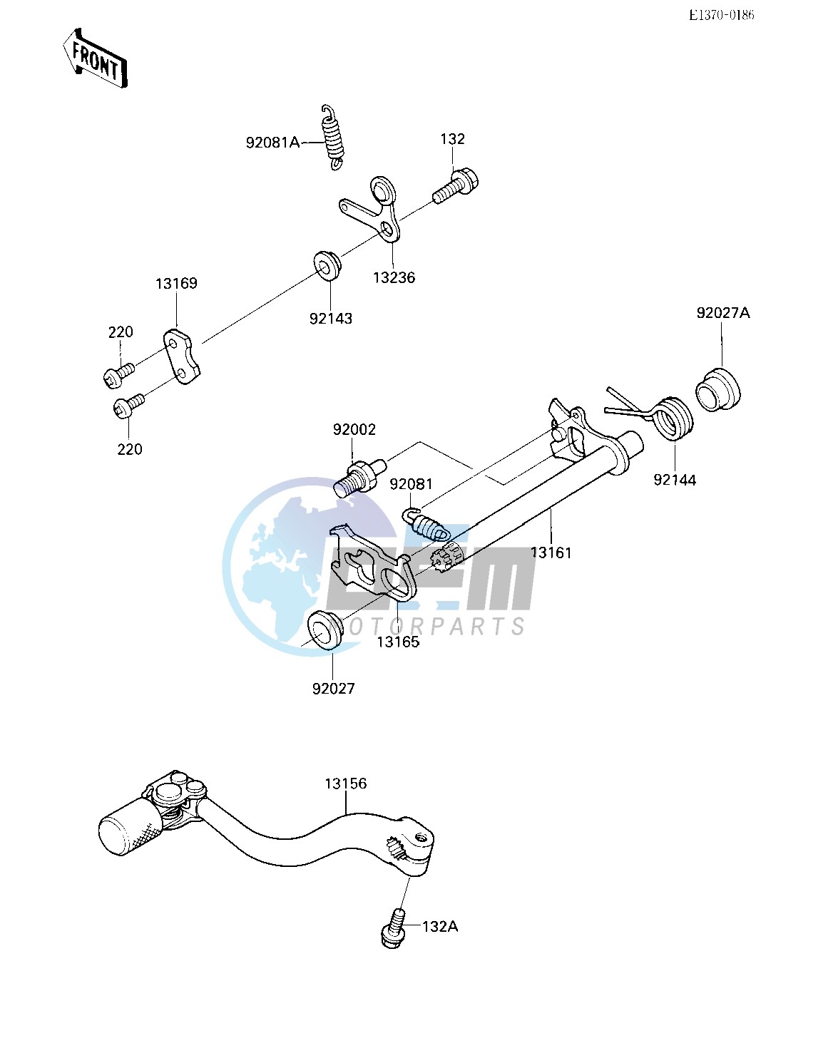 GEAR CHANGE MECHANISM