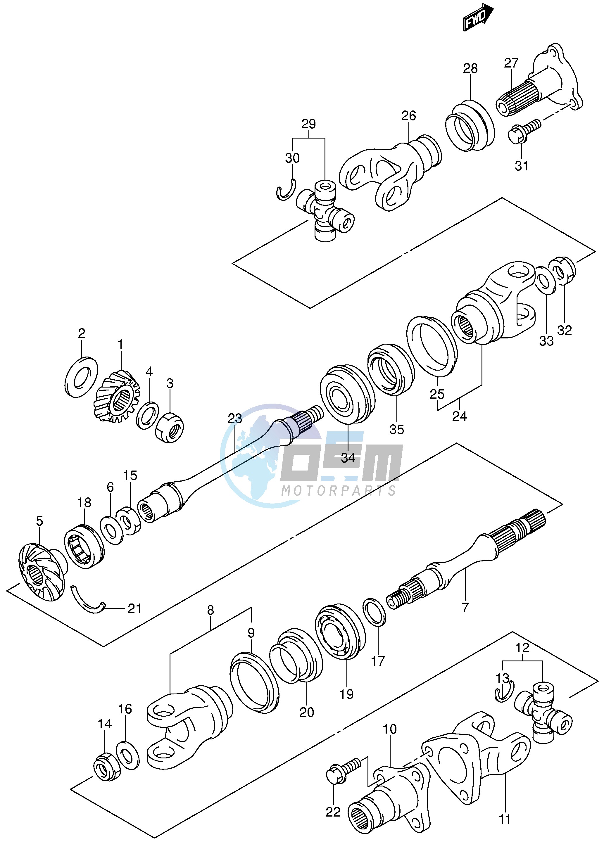 SECONDARY DRIVE