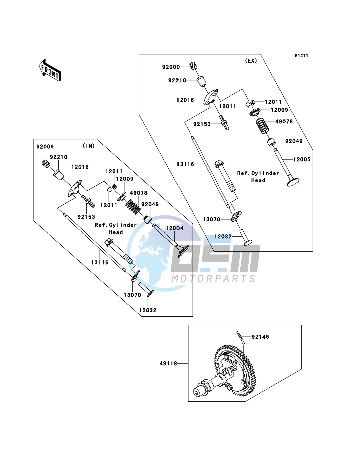 Valve(s)/Camshaft(s)