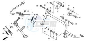 FJS600D 400 SILVER WING drawing STAND