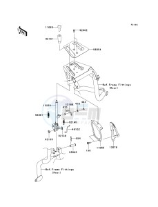 KRF 750 F [TERYX 750 4X4 NRA OUTDOORS] (F8F) F8F drawing SHIFT LEVER-- S- -