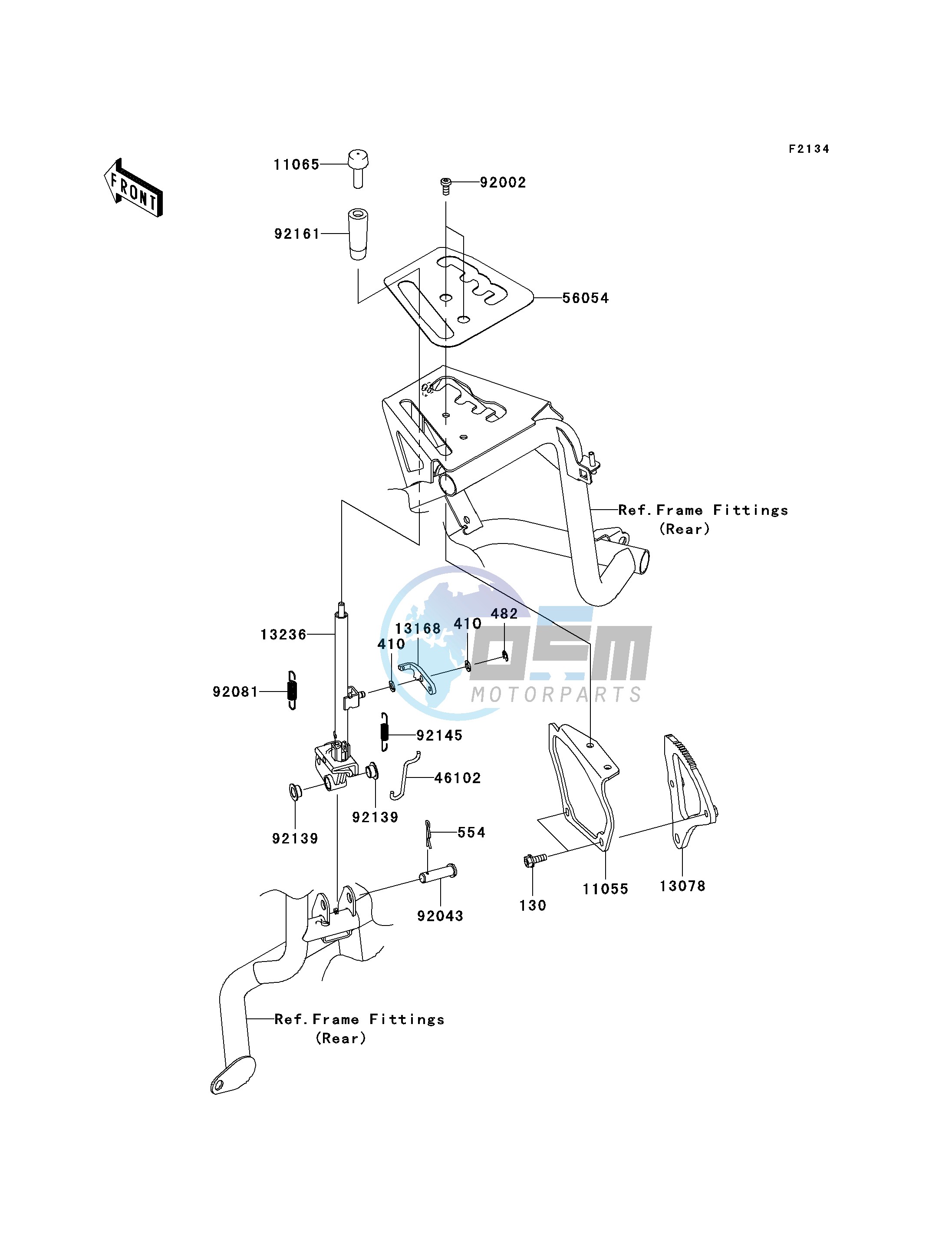 SHIFT LEVER-- S- -