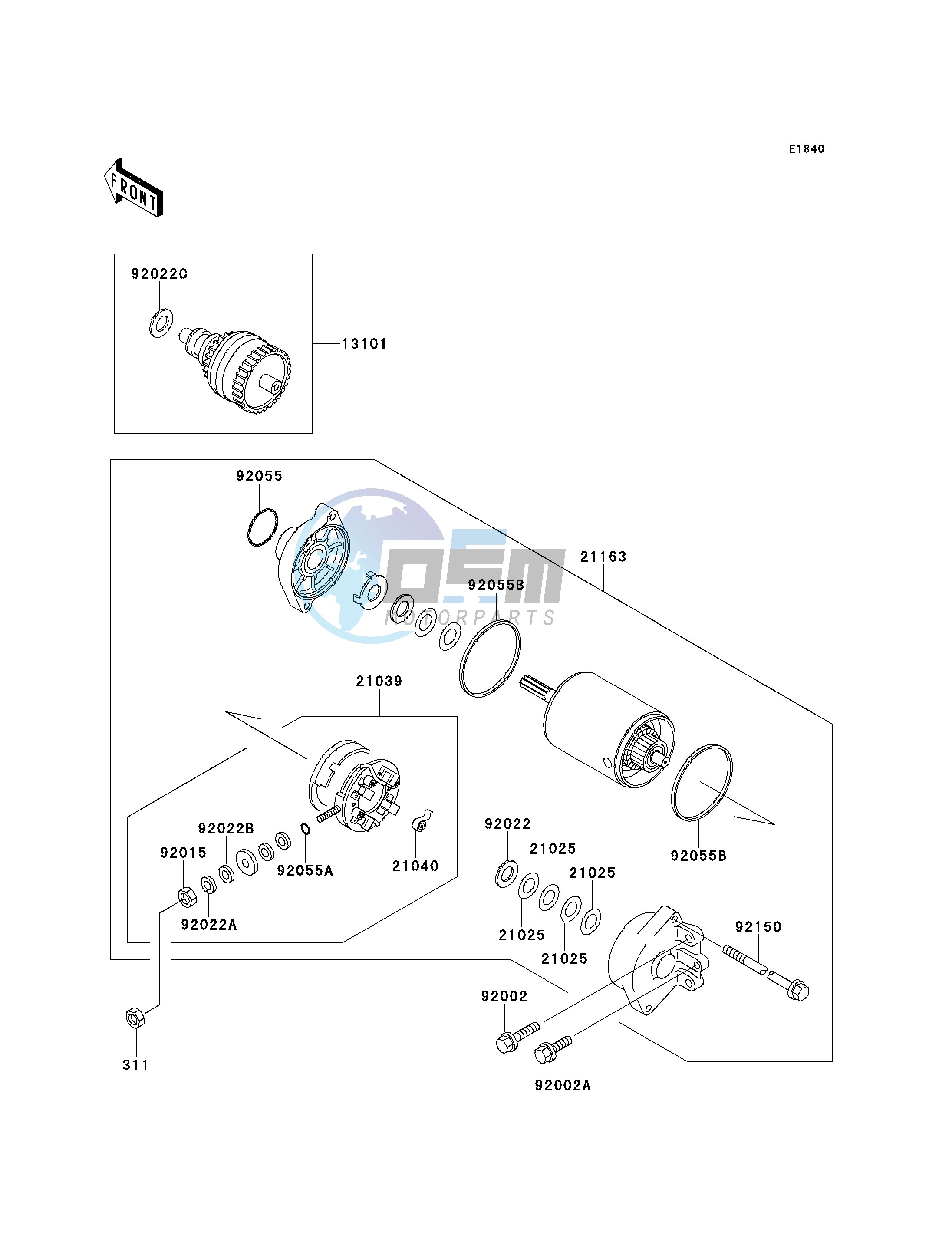 STARTER MOTOR