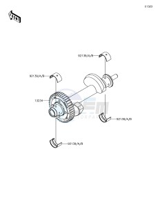 NINJA 650 EX650KHFA XX (EU ME A(FRICA) drawing Balancer