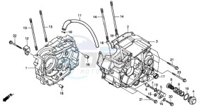 CG125M drawing CRANKCASE (1)