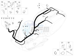 150 4T 3V ie Primavera (APAC) drawing Main cable harness