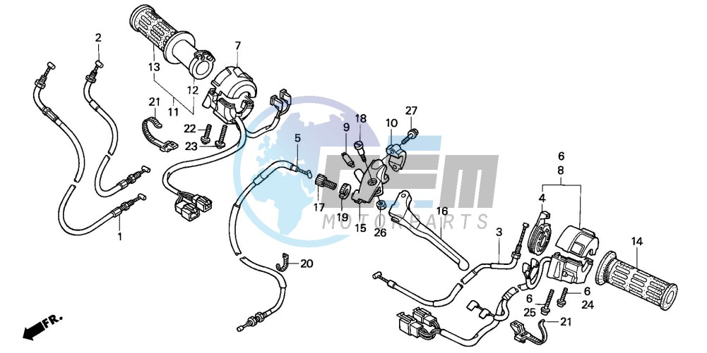 HANDLE LEVER /SWITCH/ CABLE