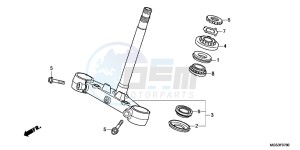 NC700XAC drawing STEERING STEM