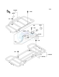 KLF300 4x4 KLF300C6F EU GB drawing Carrier(s)