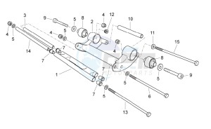 Atlantic 125 e3 drawing Crankshaft assy