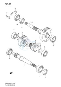 UH200 ABS BURGMAN EU drawing TRANSMISSION (2)