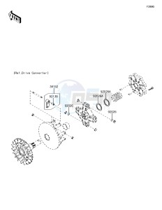 BRUTE FORCE 750 4x4i EPS KVF750HFF EU drawing Optional Parts