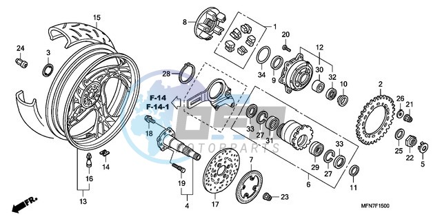 REAR WHEEL