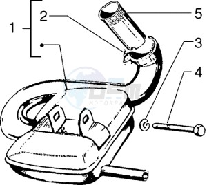 PX 125 E drawing Silencer