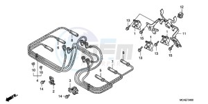 GL18009 UK - (E / AB MKH NAV) drawing IGNITION COIL