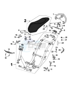 KISBEE 4TA OY X drawing FRAME AND SADDLE