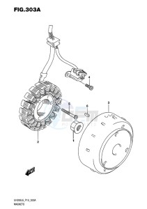 UH200 ABS BURGMAN EU drawing MAGNETO