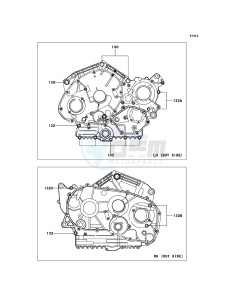 VN900_CLASSIC VN900BBFA GB XX (EU ME A(FRICA) drawing Crankcase Bolt Pattern