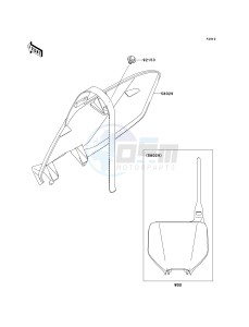 KX 450 D [KX450F] (D7F) D7F drawing ACCESSORY