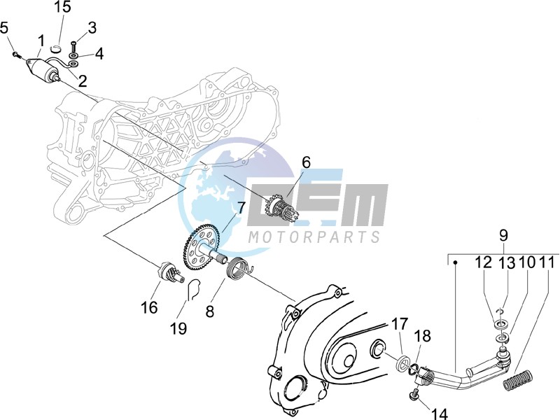 Starter - Electric starter