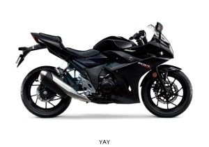 GSX-250RA drawing PEARL NEBULAR BLACK (YAY)