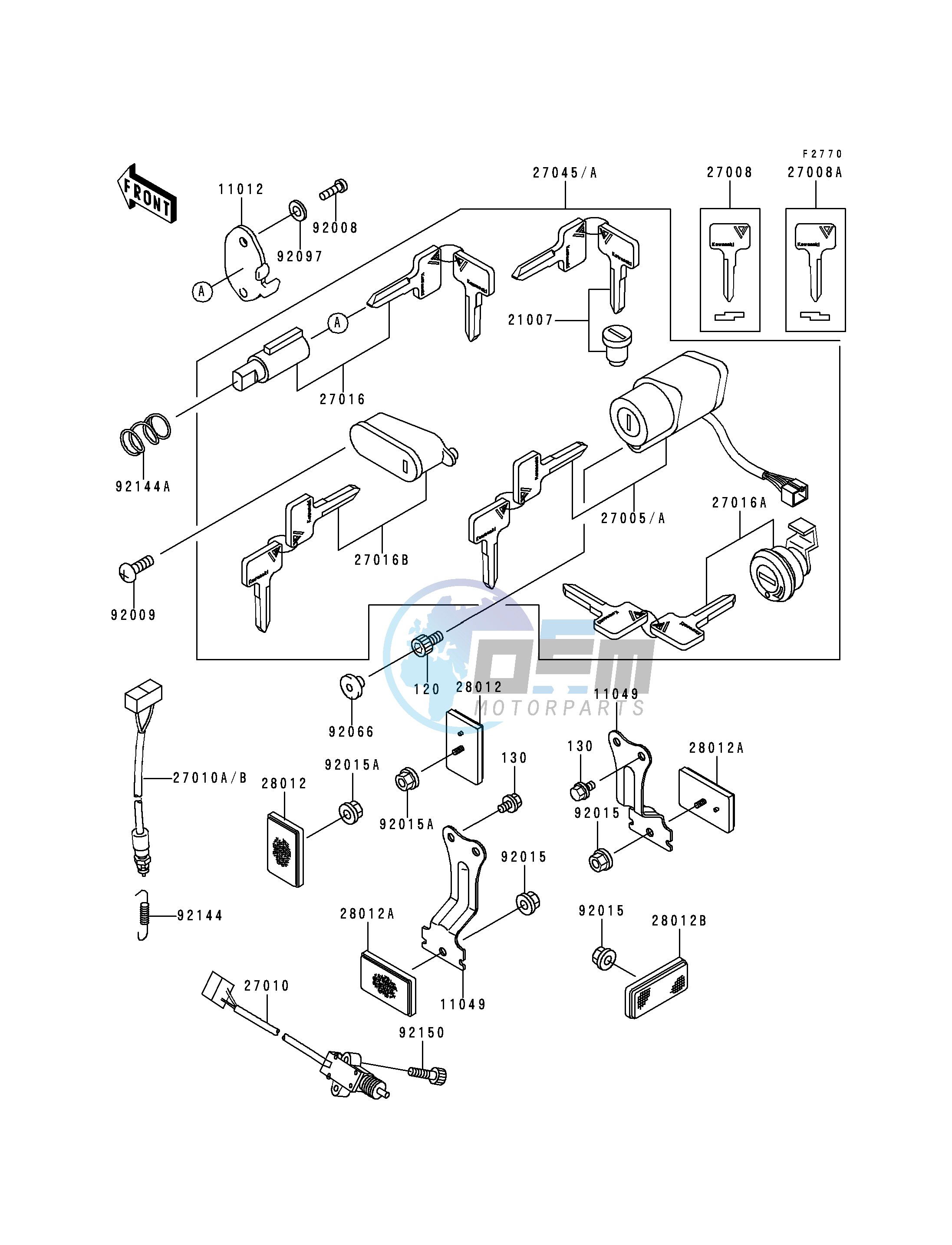 IGNITION SWITCH_LOCKS_REFLECTORS