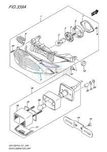 GSX-1250F ABS EU drawing REAR COMBINATION LAMP