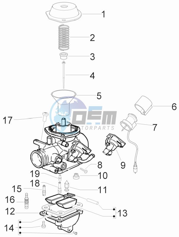 Carburetors components